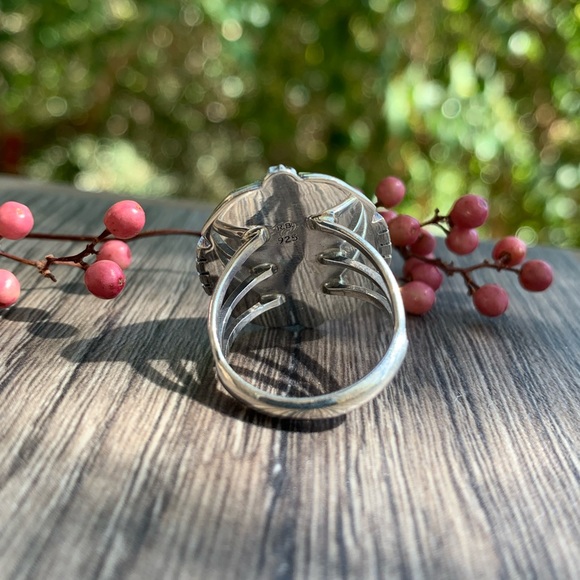 Native American Navajo Turquoise Ring - Picture 7 of 11